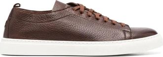 Henderson Byron Leren Sneakers voor Mannen - Heren - Sneakers - Bruin - 40 EU - Schoenen