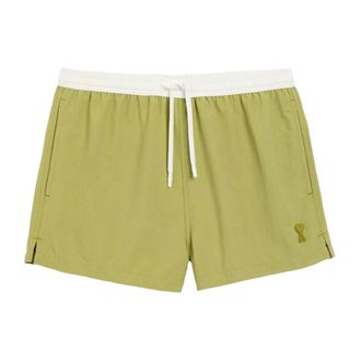 Ami Swimsuit ADC - male - Ami Paris - Beachwear - Green - XL - Swimwear