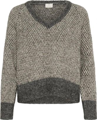 Kaffe Mujer, Jerseys, Gris, Talla: XS