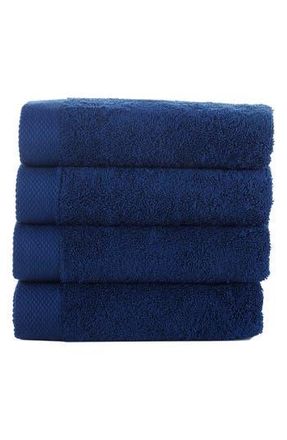 Brooks Brothers Signature 4-Piece Turkish Cotton Hand Towels in Navy at Nordstrom Rack, Size 4 Piece Set