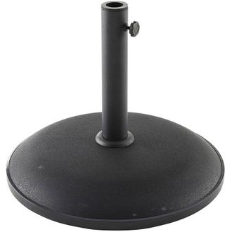 Hesperide Soporte De Sombrilla Redondo Negro - 25 Kg - Hesp&eacute;ride