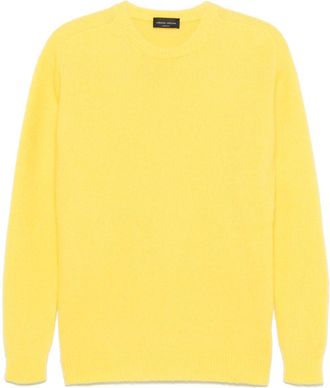 Roberto Collina crew-neck sweater - Yellow