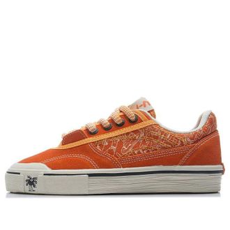 Li-Ning (WMNS) Li-Ning Skate Shoes x STEVEN HARINGTON Orange White AECR106-1