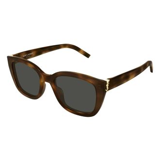 Saint Laurent SL M176 Zonnebril - Dames - Accessoires - Bruin - Maat: 53 MM