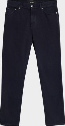 Ermenegildo Zegna Men & apos;s Cotton Slim Fit Five-Pocket Pants