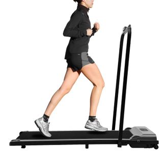 OEM Cinta De Correr Plegable, Mando A Distancia, Pantalla Led, Negra