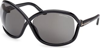 Tom Ford FT1068 BETTINA 01A Womens Sunglasses Black Size 68