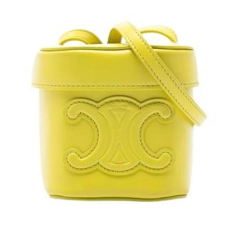 Celine Pre-owned Vintage Mini Crossbody - Dames - Pre-owned - Geel - Maat: ONE Size Zijde