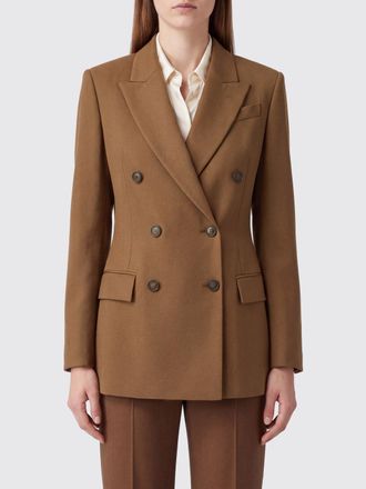 Brunello Cucinelli Double-Breasted Wool Blend Blazer with a Slim Fit