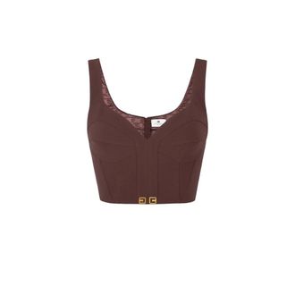 Elisabetta Franchi Mujer, Camisetas, P&uacute;rpura, Talla: S