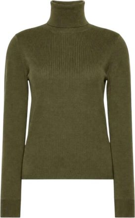 Max Mara Dolcevita Turtleneck - Dames - Truien - Groen - Maat: S Wol
