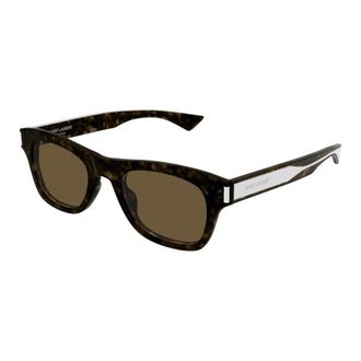 Saint Laurent SL 877 Sunglasses - male - Saint Laurent - Sunglasses - Brown - 51 MM - Accessories