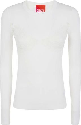Diesel Mujer, Camisetas, Blanco, Talla: XS