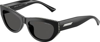 Jimmy Choo London JC5034BU 500087 Womens Sunglasses Black Size 54