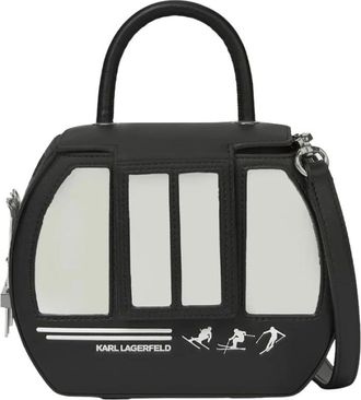 Karl Lagerfeld Ikon Gondola Top Handle - Bags - Mujer - Negro - ONE SIZE