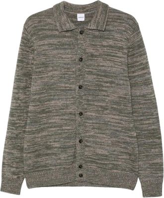 Aspesi Wol- Kasjmier en Yak Vest - Heren - Vesten - Groen - XL - Wol - Truien & Vesten