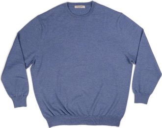 La Fileria Stijlvolle Sweatshirts en Hoodies Collectie - Heren - Ronde hals truien - Blauw - 6XL - Polyester - Truien & Vesten