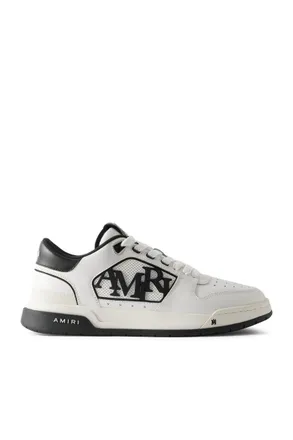 Amiri Classic Low Two-Tone Perforated Leather Sneakers