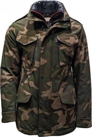 Montecore Camo Field Jacket - Heren - Zomerjassen - Groen - L - Jassen