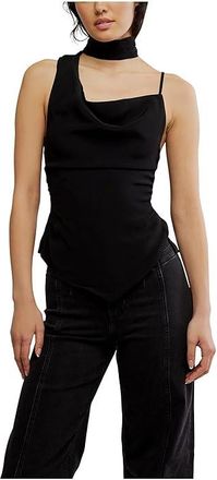 Free People True To You Tank Top Womens Clothing Black : SM (Womens 4-6), Viscose
