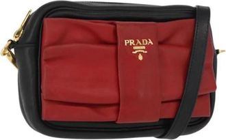 Prada Pre-owned Vintage Leren Crossbodytas - Dames - Vintage Schoudertas - Veelkleurig - ONE Size - Leer - Vintage