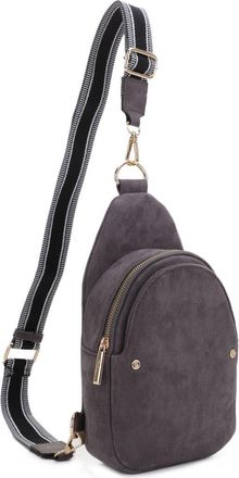 Mali + Lili Kelly Sling Bag in Charcoal at Nordstrom