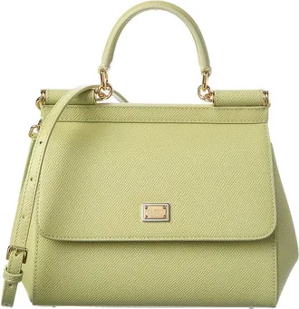 Dolce & Gabbana Sicily Small Leather Clutch