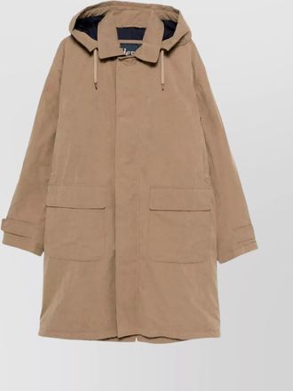 Herno down long hooded parka