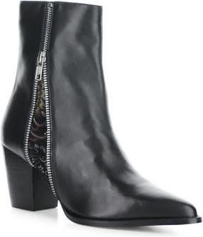 Bos. & Co. Tallon Bootie in Black Leather at Nordstrom Rack, Size 10-10.5Us / 41Eu