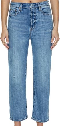 Pistola Denim Cassie Super High Rise Straight Crop Jean In Cambridge Vintage