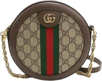 Gucci Pre-owned Tela borse-gucci - - Pre-owned - Donna - Marrone - ONE SIZE