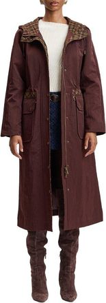 Avec Les Filles Combo Slouchy Hooded Anorak