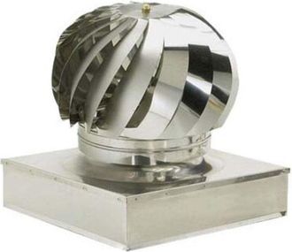 Made in Italy Ventilador De Humos De Acero Inoxidable Cuadrado De 32x32 Cm