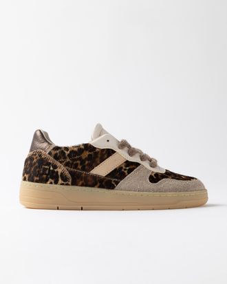 D.A.T.E. court 2.0 animalier leopard-beige