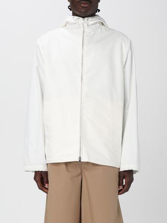 Gucci Giacca avento in cotone con Web