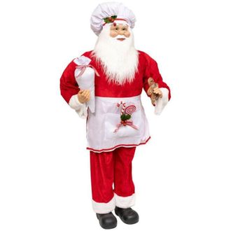 F&eacute;&eacute;ric Lights & Christmas Papatissier Padre De Navidad 120cm - Feeric Lights & Christmas