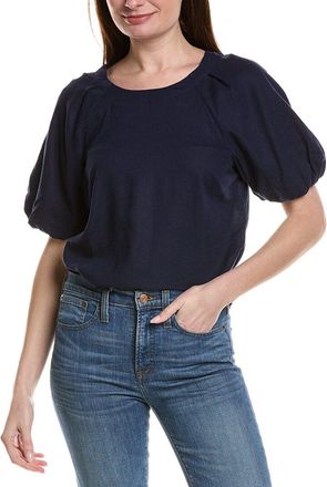 Tommy Bahama Palm Shores Linen-Blend Blouse