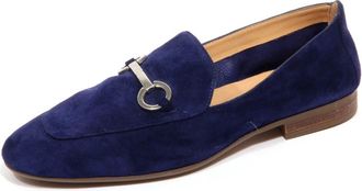 Unisa Vintage Suede Loafer Durito-19-Ks - Dames - Loafers - Blauw - 35 EU - Su&egrave;de - Schoenen