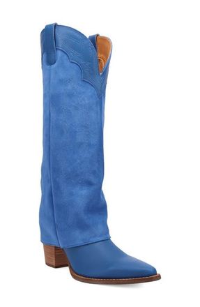 Dingo Wild Fire Western Boot in Blue at Nordstrom, Size 9.5