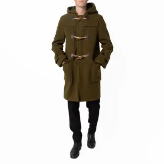 Burberry Toggle-Fastening Duffle Coat, Brand Size 44 ( US Size 34 )