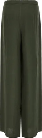 Max Mara Womens Bicolor Linen Casual Pants
