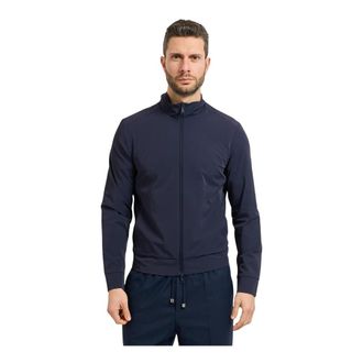 Yes-Zee Full-zip Jacket - Heren - Bomber jackets - Blauw - S - Nylon - Jassen