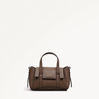 Radley London Coffee Small Flapover Grab Bag The Chancery SS26 Radley London