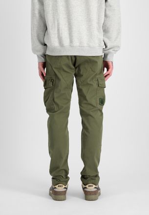 Alpha Industries Cargohose ALPHA INDUSTRIES Petrol Patch Pant, Herren, Gr. 30, Normalgr&ouml;ssen, gr&uuml;n (schwarz olive), Obermaterial: 98% Baumwolle, 2% Elastan; Futter: 10