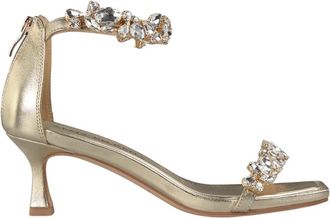 Alma En Pena Mini hak sandaal - Dames - Sandalen met hakken - Geel - 42 EU - Schoenen