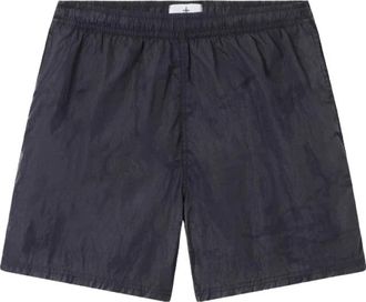 Stone Island Nylon Metal Zwemshorts - Heren - Strandmode - Blauw - S - Nylon - Badmode