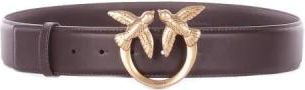 Pinko Love Berry H4 Belt - female - PINKO - Belts - Brown - XS - Accessories
