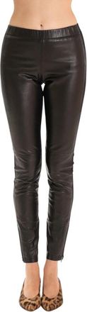 P.A.R.O.S.H. Maciockx Leggings - Dames - Leren Broeken - Zwart - M - Leer - Broeken