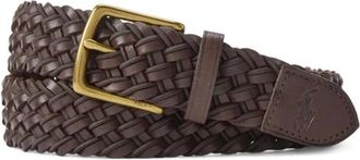 Polo Ralph Lauren Brd Strch Medium Riem - Heren - Accessoires - Bruin - Maat: L Leer