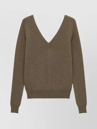 Saint Laurent cashmere v-neck sweater
